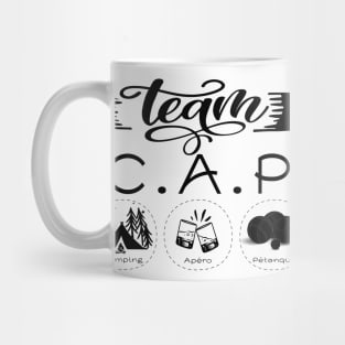 Team CAP Camping Apéro Pétanque Mug